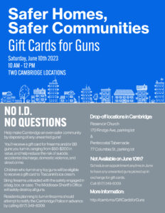 Gun Buy Back Flyer 